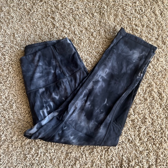 Athletic Stretch Capri Leggings W Pockets - Picture 4 of 6